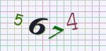 This is a captcha-picture. It is used to prevent mass-access by robots. (see: www.captcha.net)