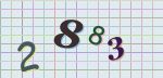 This is a captcha-picture. It is used to prevent mass-access by robots. (see: www.captcha.net)