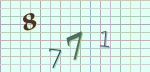 This is a captcha-picture. It is used to prevent mass-access by robots. (see: www.captcha.net)