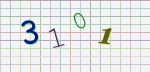 This is a captcha-picture. It is used to prevent mass-access by robots. (see: www.captcha.net)