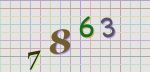This is a captcha-picture. It is used to prevent mass-access by robots. (see: www.captcha.net)