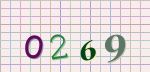 This is a captcha-picture. It is used to prevent mass-access by robots. (see: www.captcha.net)