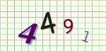 This is a captcha-picture. It is used to prevent mass-access by robots. (see: www.captcha.net)
