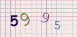 This is a captcha-picture. It is used to prevent mass-access by robots. (see: www.captcha.net)